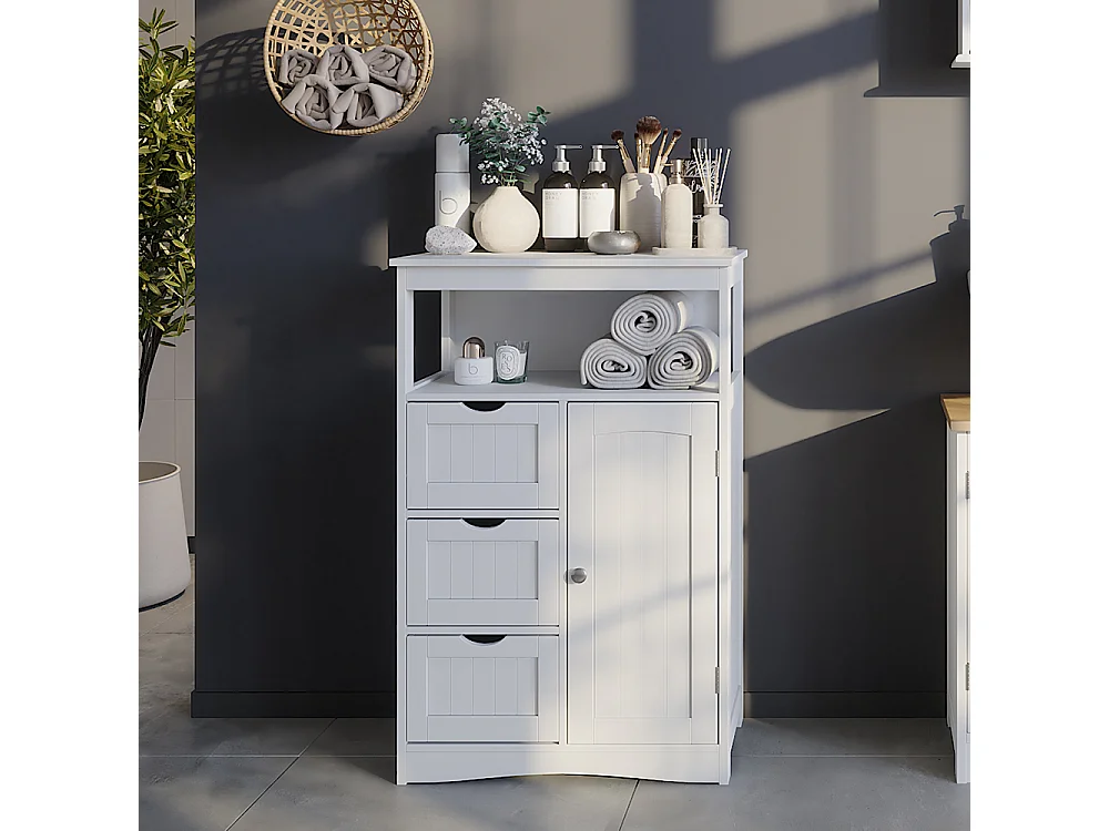 Midischrank weiß 56x29.2x86.5 bianco