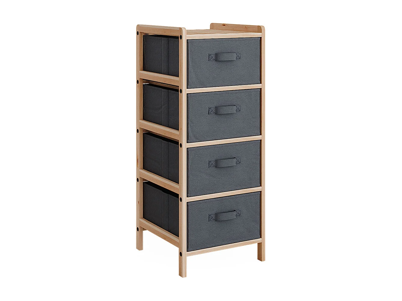 Mobile da bagno grigio 34.5x36.5x86 bruno