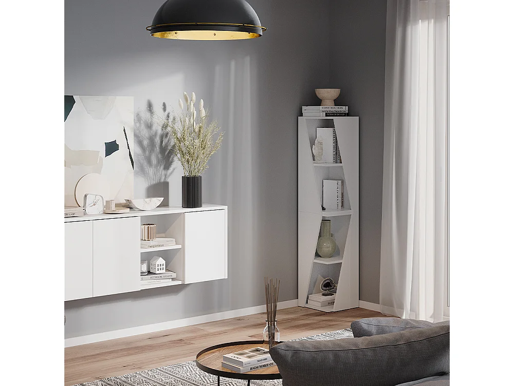 Szafka łazienkowa biały 31.6x31.6x70.5 benno