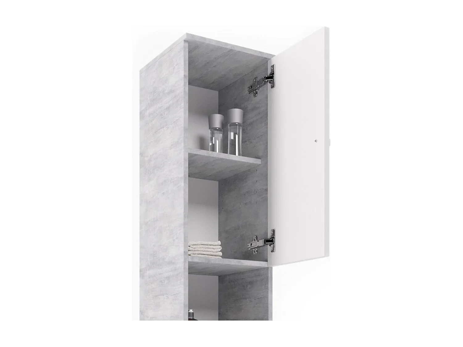 Badschrank beton 30x30x190 fynn