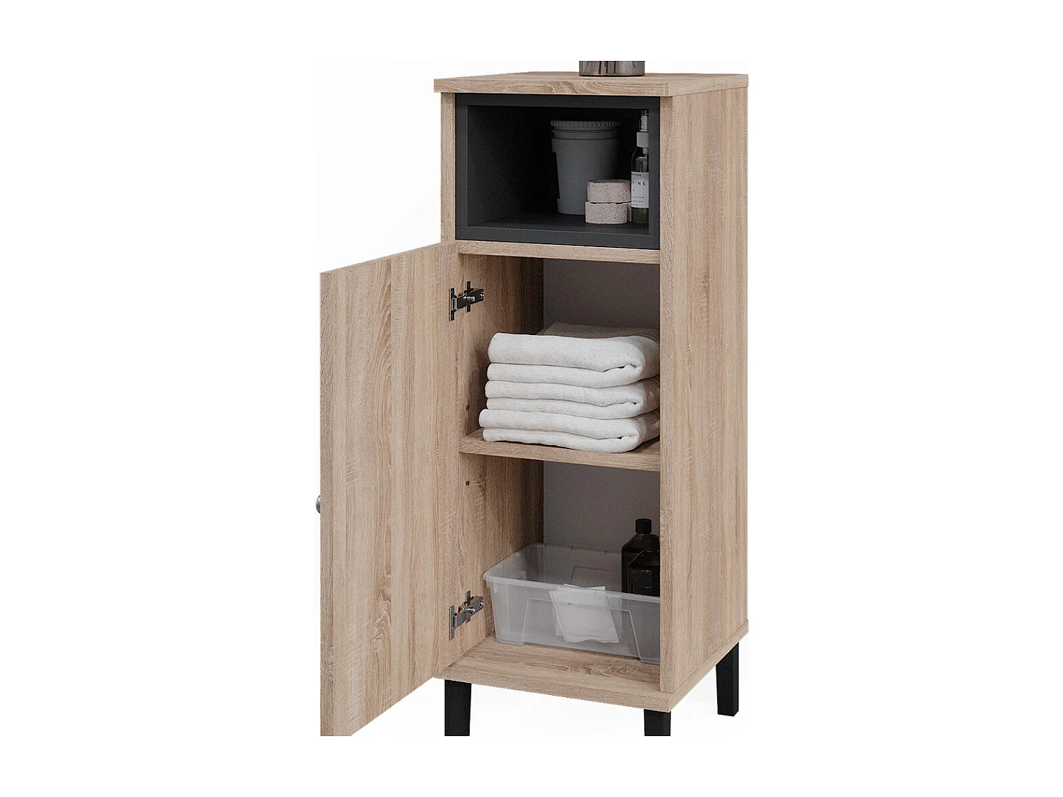 Midischrank sonoma 30x30x81.8 aquis