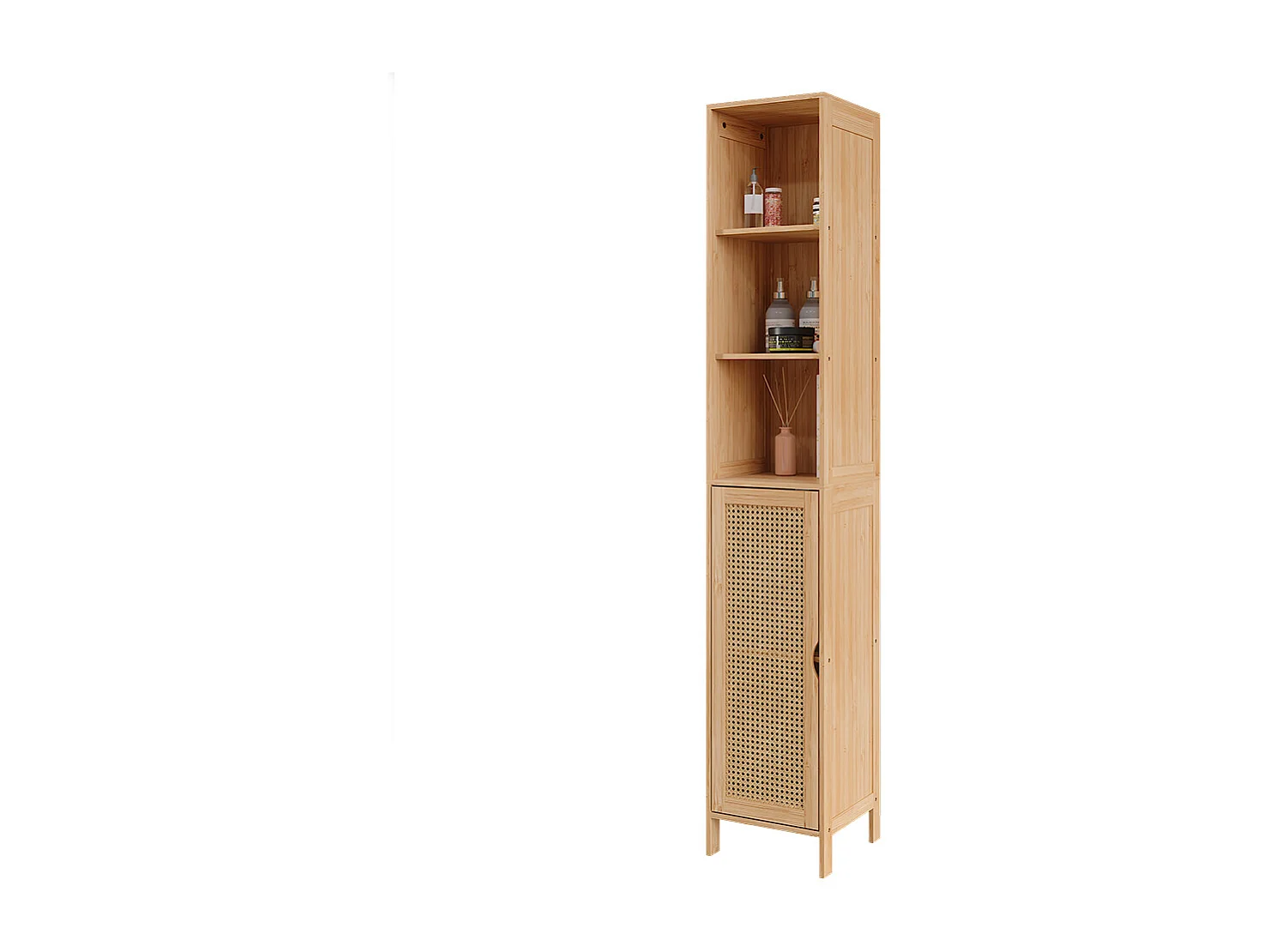 Badschrank bambus 30x29x170 liora