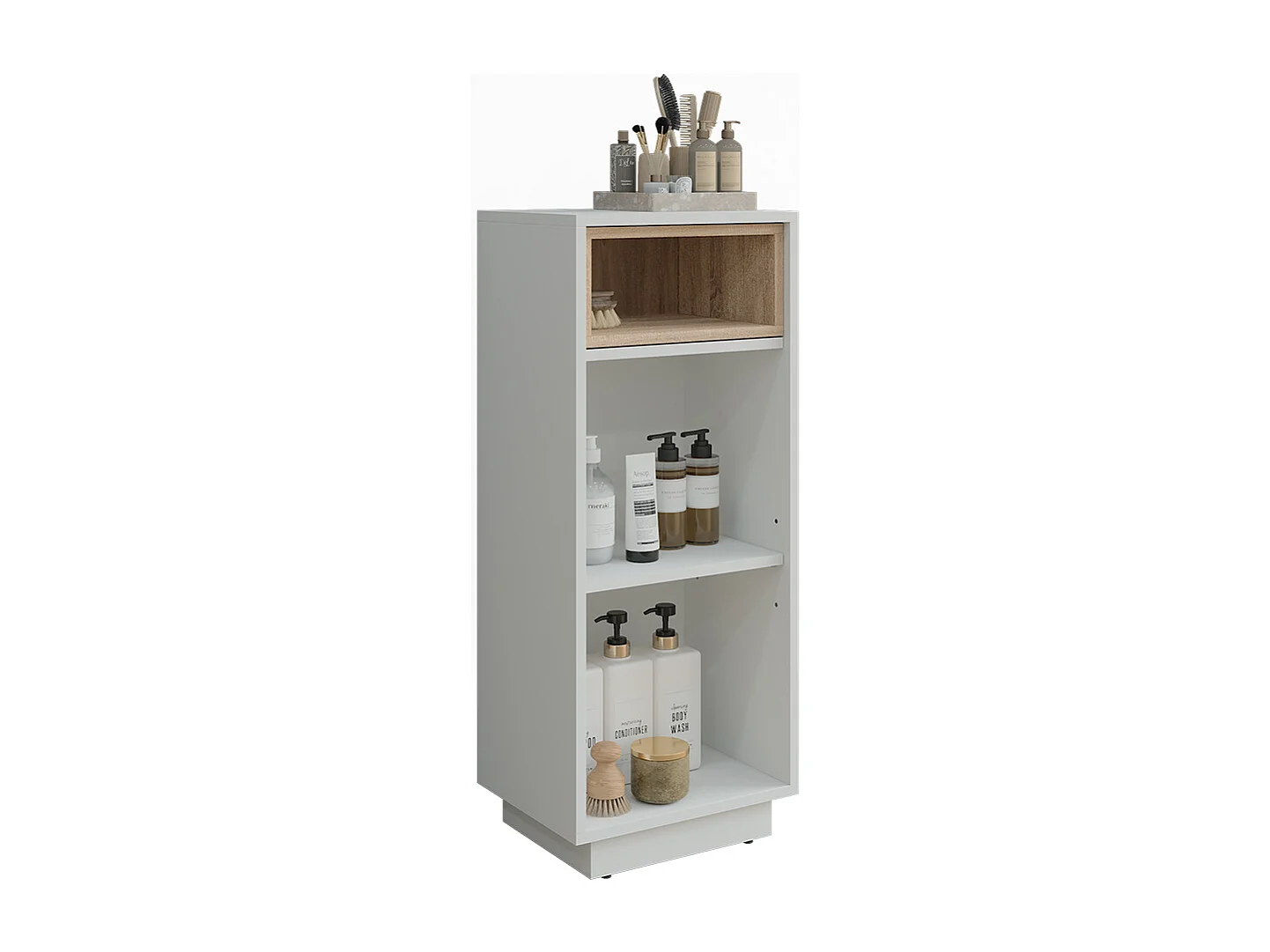 Armoire midish blanc/sonoma 38x30x93 beatrice