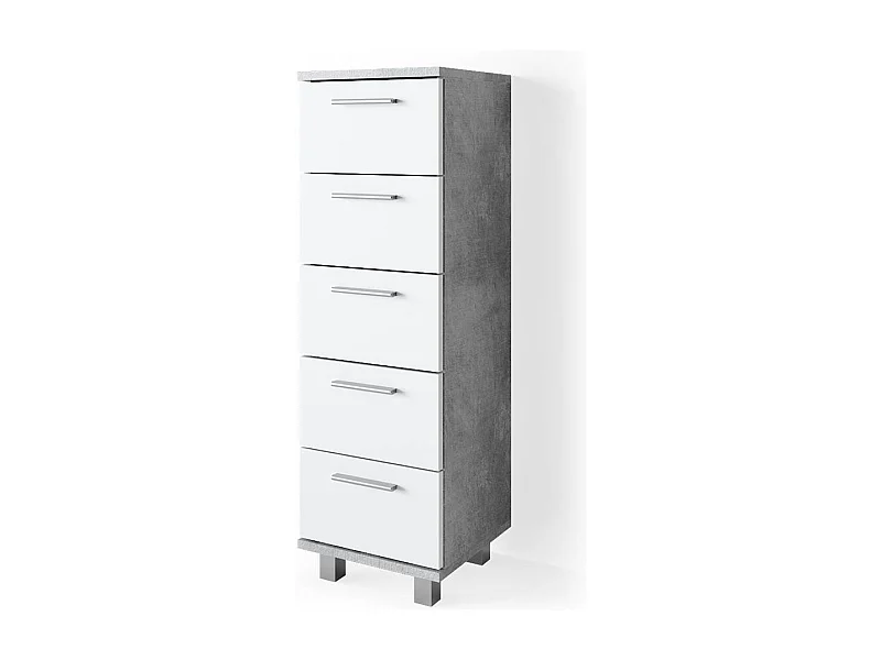 Badschrank beton 30x30x95 ilias