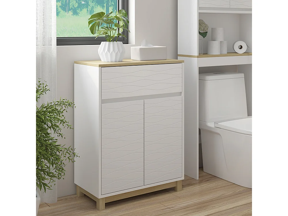 Midischrank weiß 60x30x80 livia