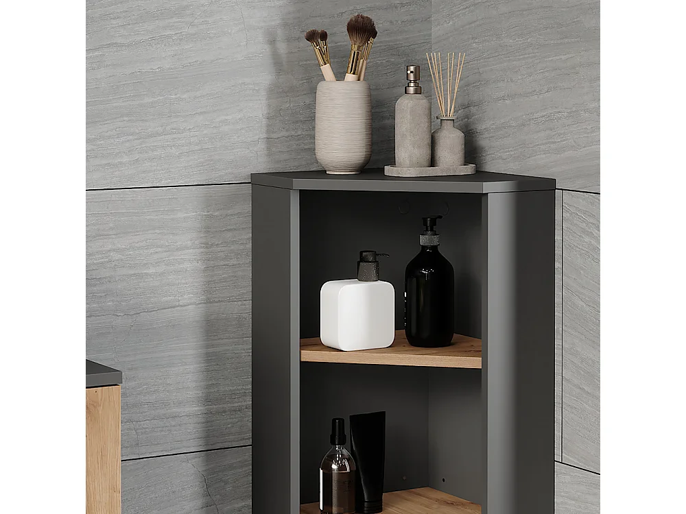 Armoire dangle anthracite/artisan 33x33x81 irma