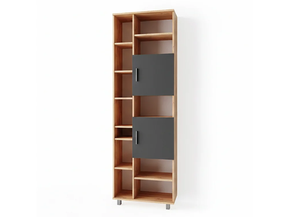 Badeværelsesskab gold power oak 60x30x190 ilias