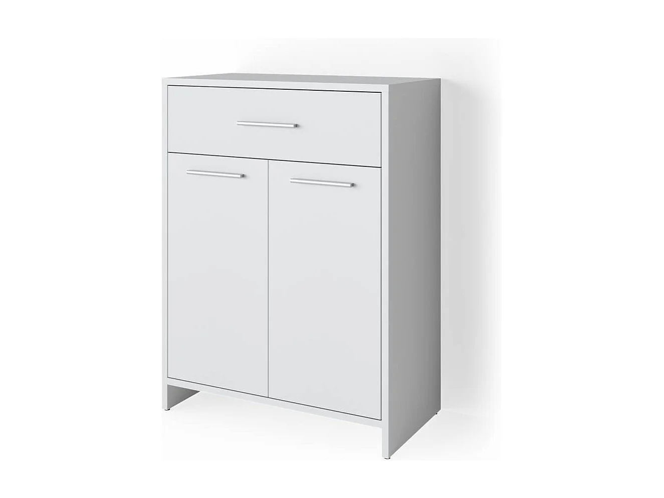 Meuble salle de bain blanc 60x33.1x80 kiko