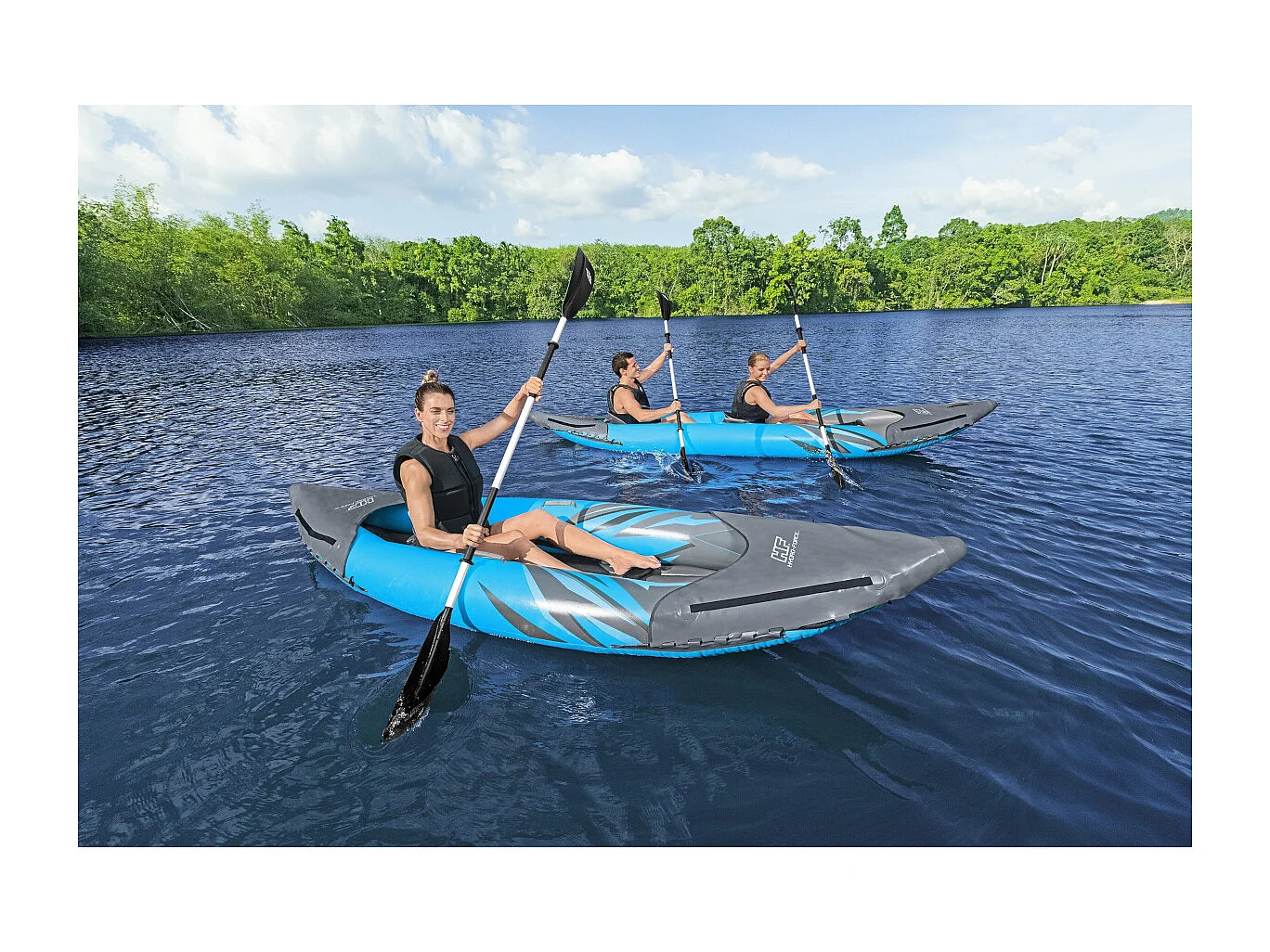 Bestway Kayak gonflable pour une personne surge elite 3,05 m - 65143
