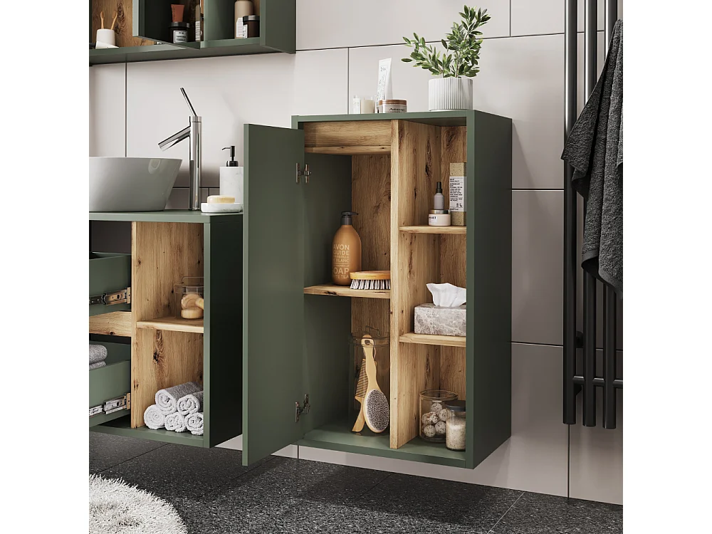 Armoire Midischrank vert/artisan 50x33x86 viola