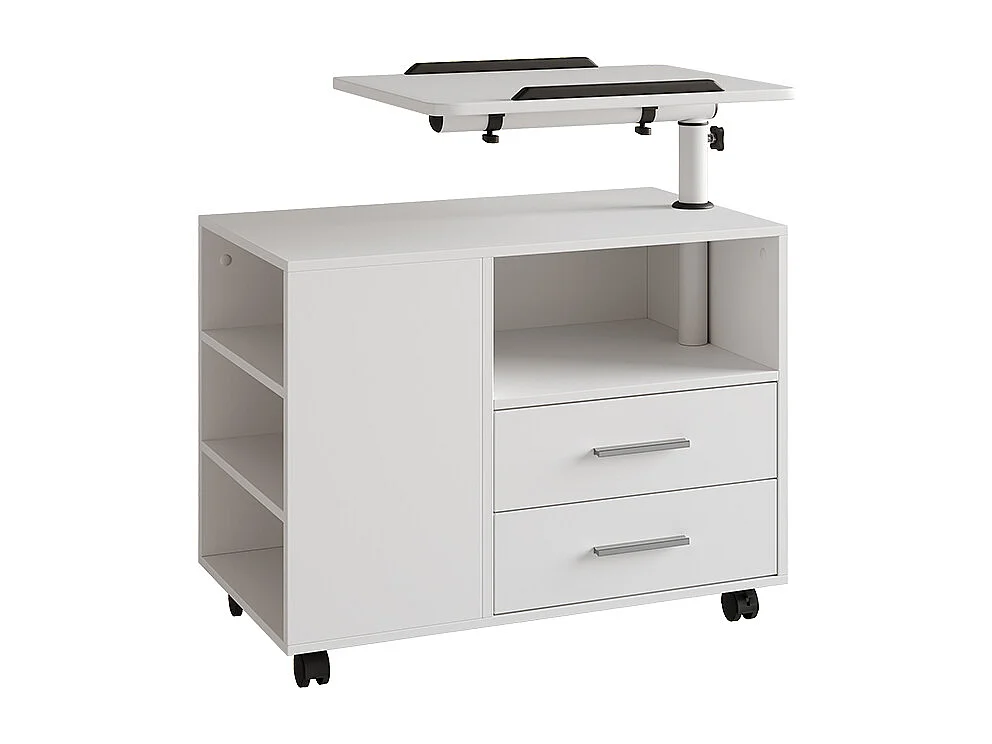 Nachttisch weiß 80x40x88 bora