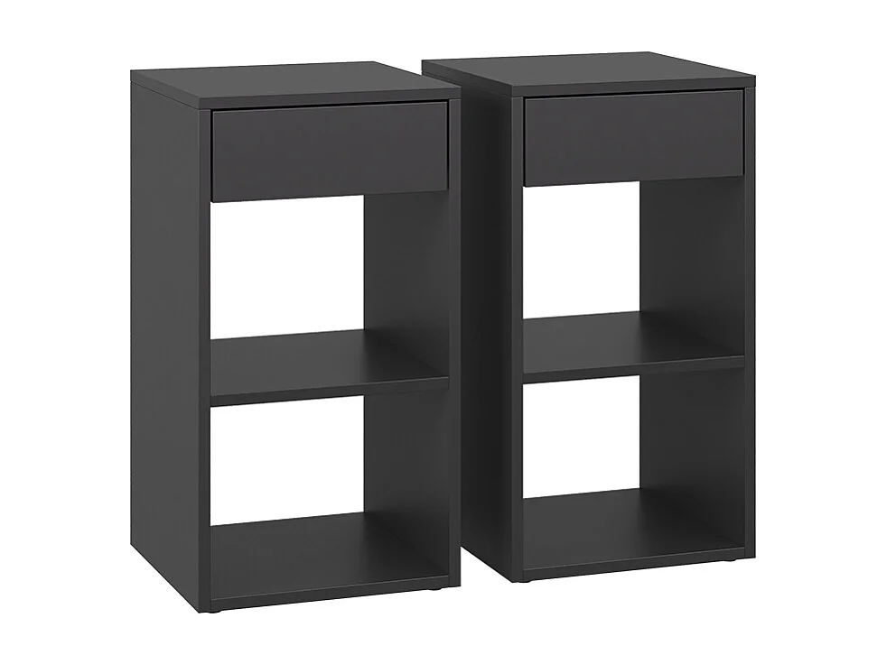 Mesilla de noche antracita 35x35x65 dany