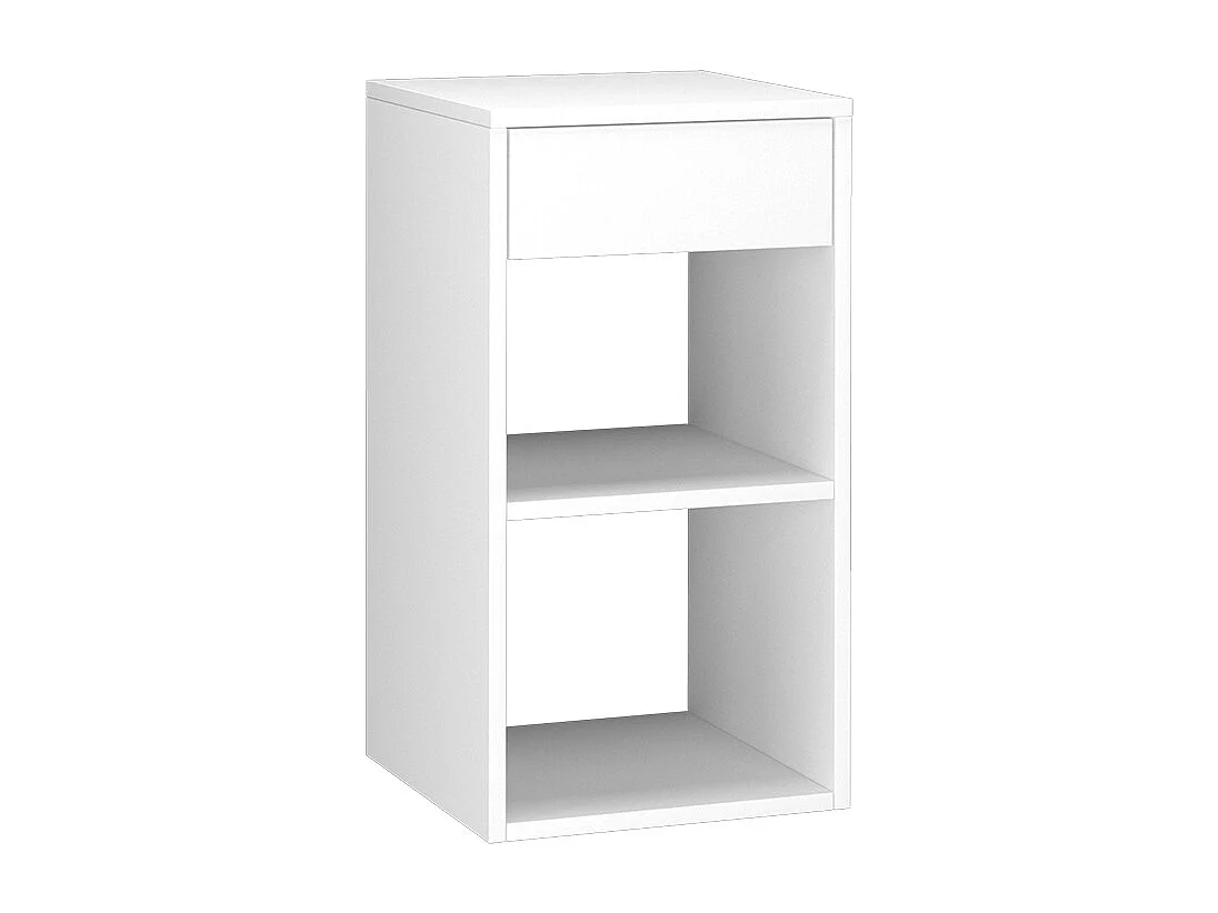 Stolik nocny biały 35x35x65 dany