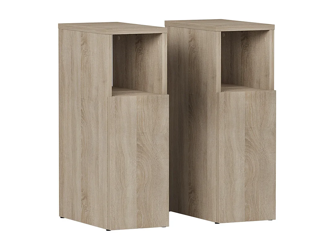 Table de nuit sonoma 20x35x59.5 enton