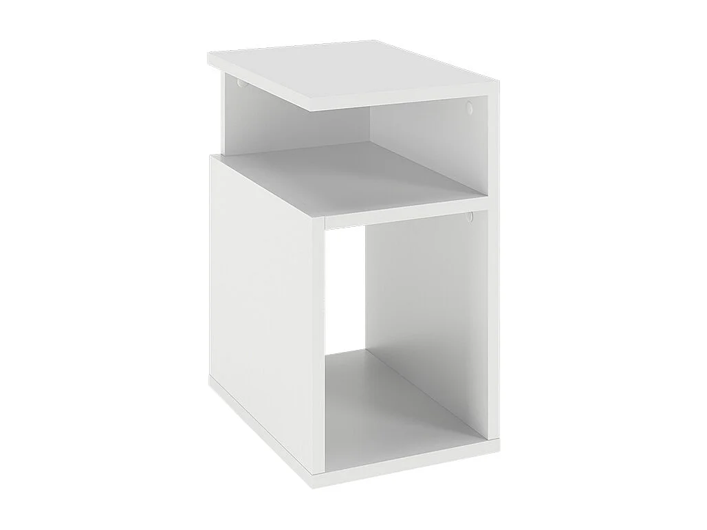 Table de nuit blanc 25x35x45.3 elios