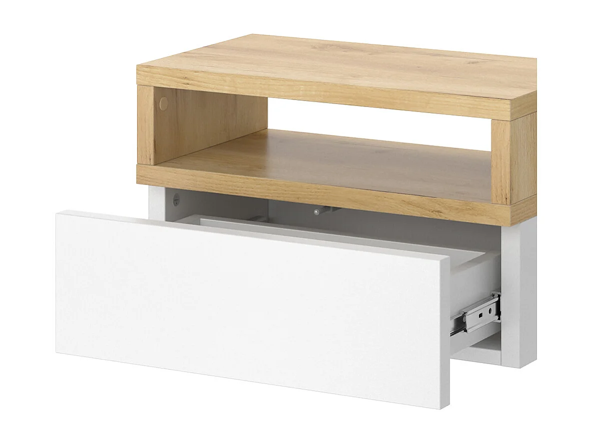 Comodino camera da letto marrone 45x25.3x28 urbano