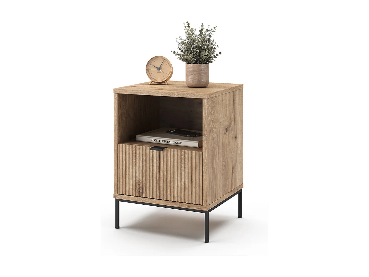 Nachttisch viking oak 40x38.1x55 eliza