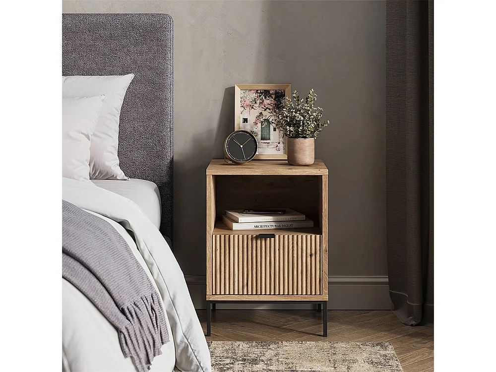 Nachttisch viking oak 40x38.1x55 eliza