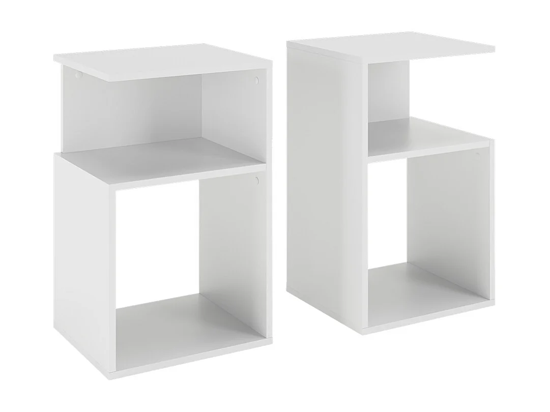 Mesilla de noche blanco 40x35x65.3 elios