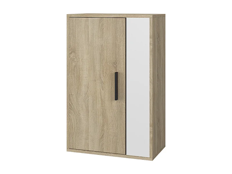 Armoire suspendue sonoma/blanc 50.1x28.3x78.4 berno