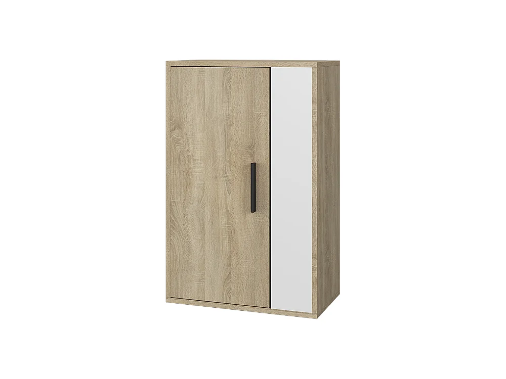 Hängeschrank sonoma/weiß 50.1x28.3x78.4 berno