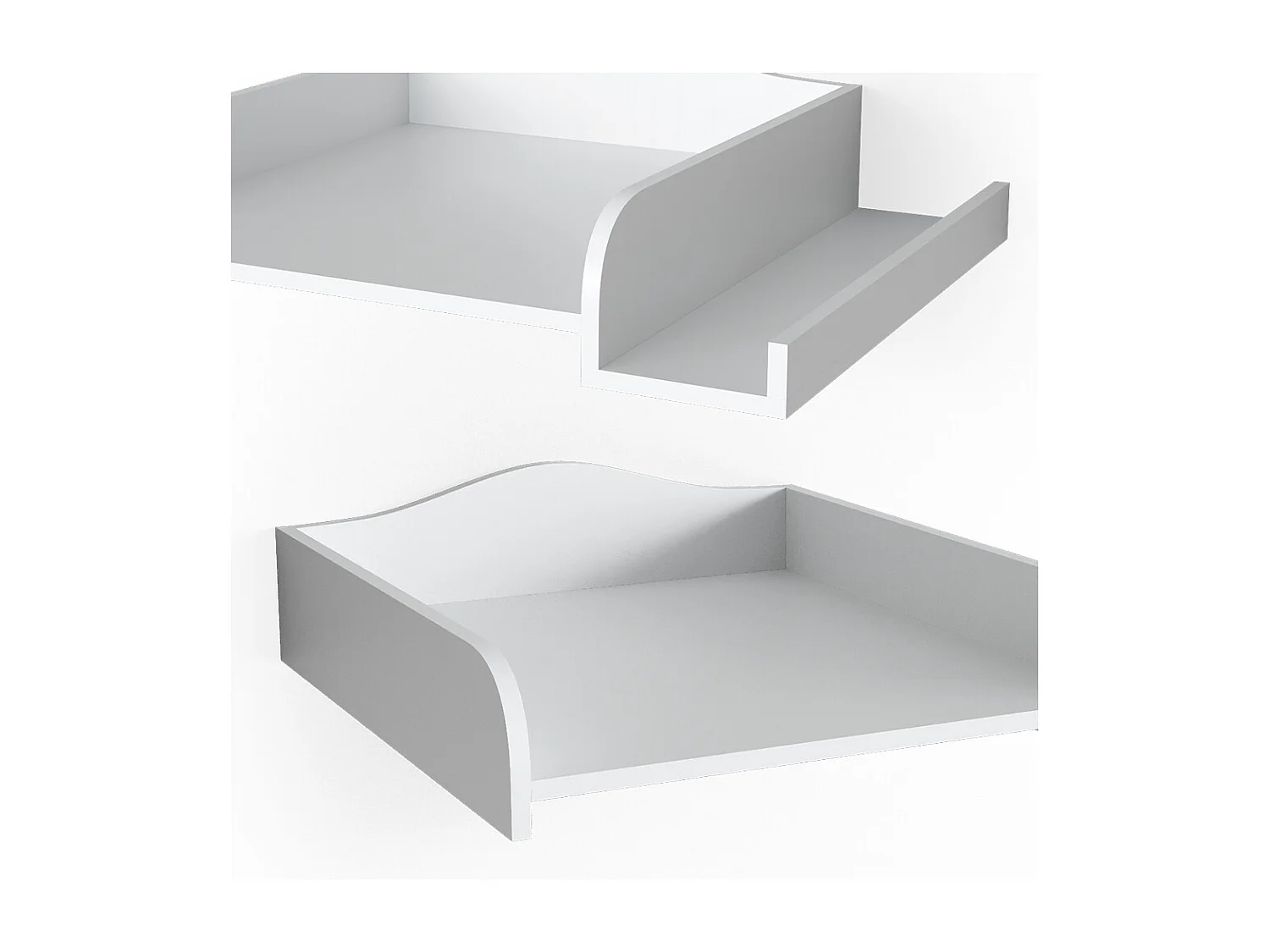 Plan à langer blanc 83.2x72x15