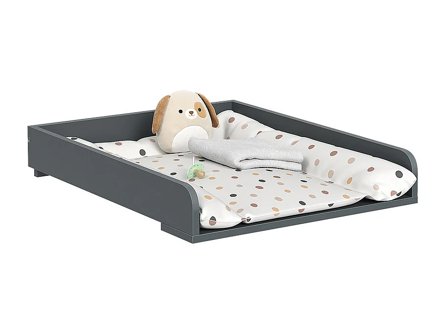 Plan à langer anthracite 60x74.5x12.6 viktor