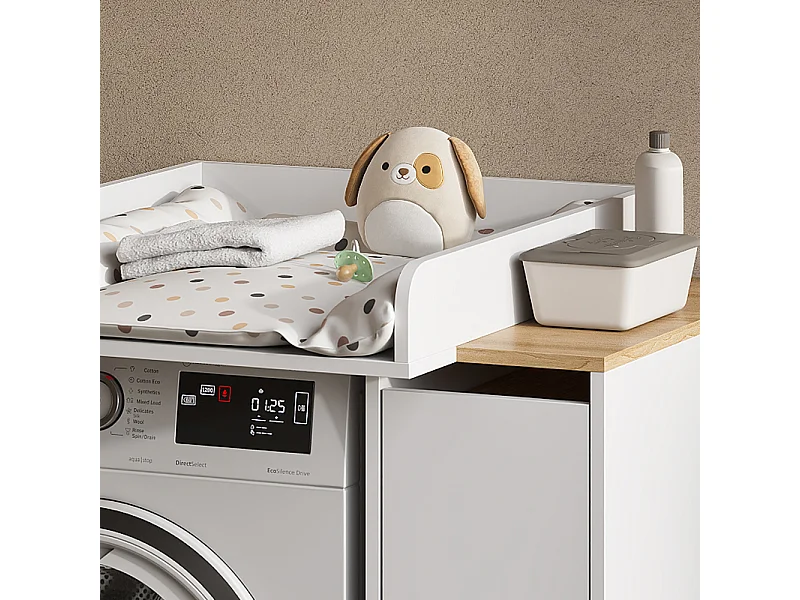 Adaptador para cambiar pañales blanco 60x74.5x12.6 viktor