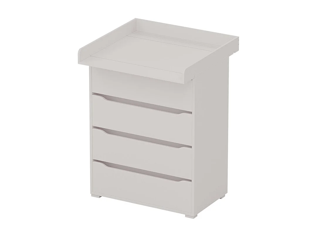 Mueble cambiador blanco 80x76x10