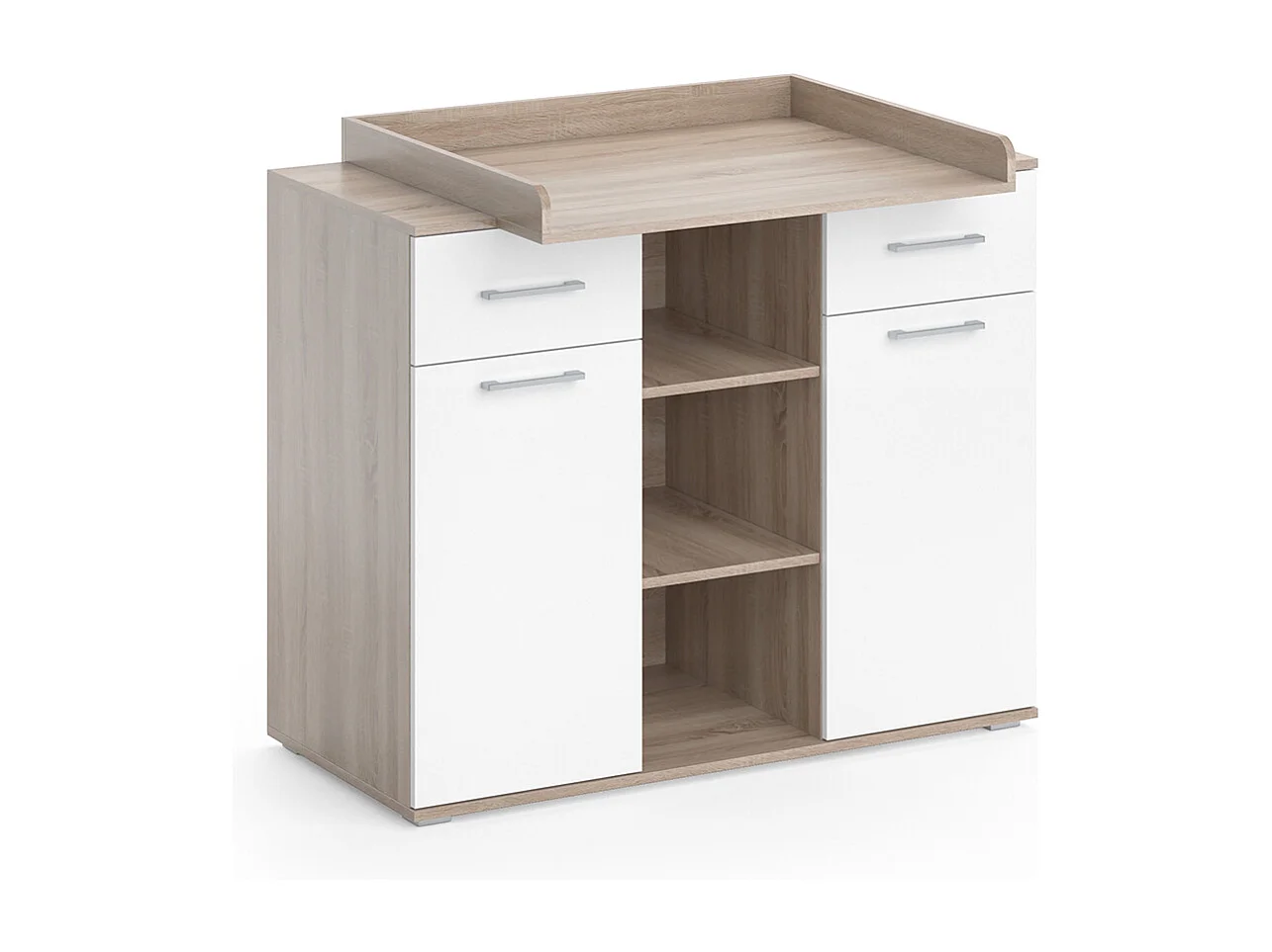 Commode à langer sonoma 113x70x109 leonie