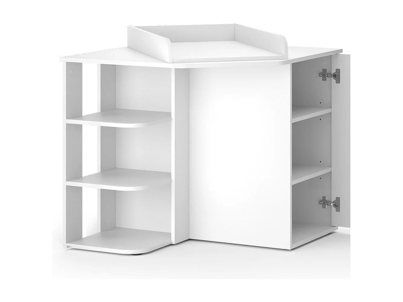 Commode à langer blanc 85x85x77.3 kristian