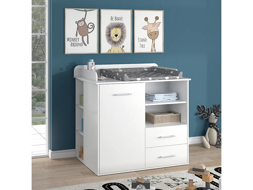 Commode à langer blanc 113x45x100 lea