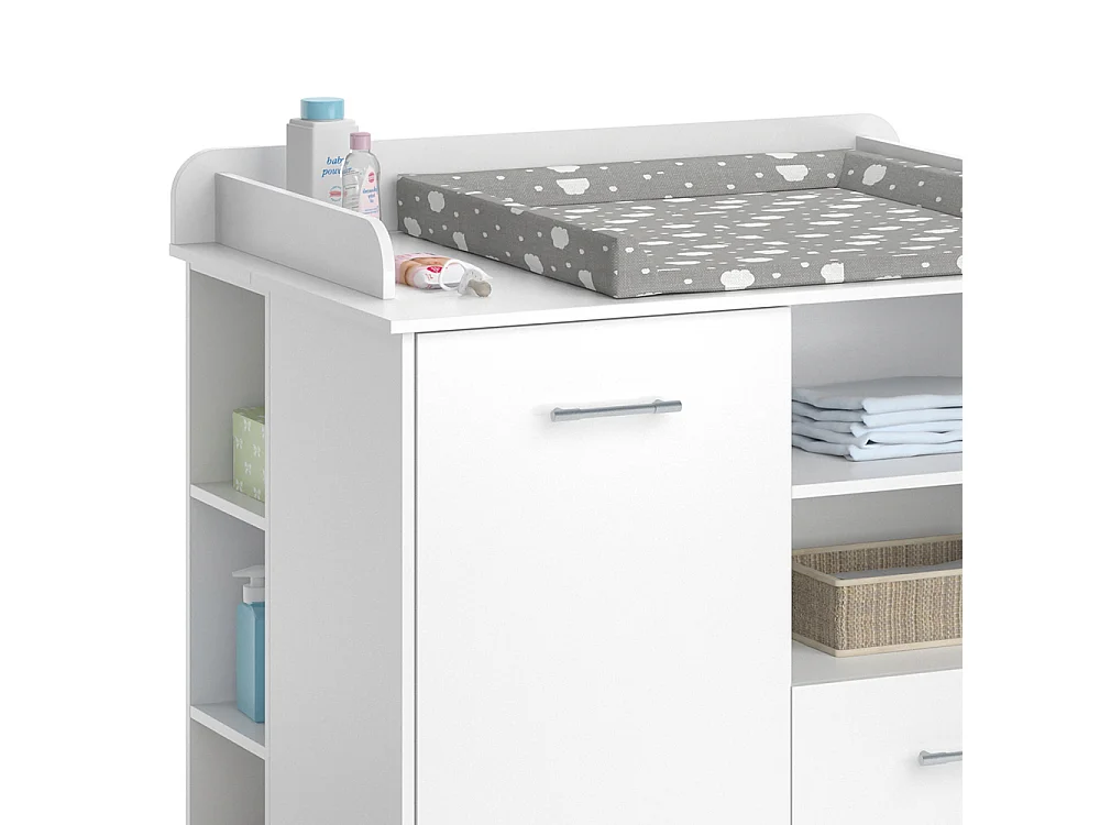 Commode à langer blanc 113x45x100 lea