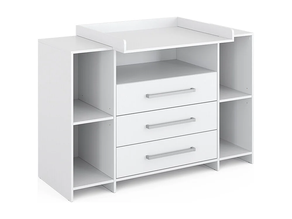 Commode à langer blanc 143x70x100 oskar