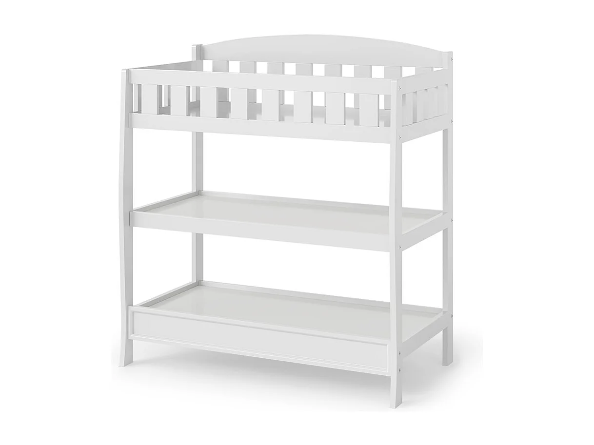 Table à langer blanc 89x50x99.5 nesty