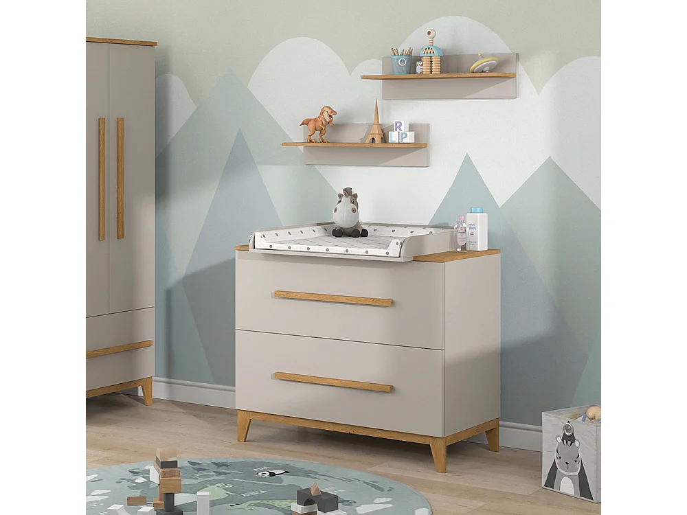 Fasciatoio quercia cashmere 108x70x98 malia