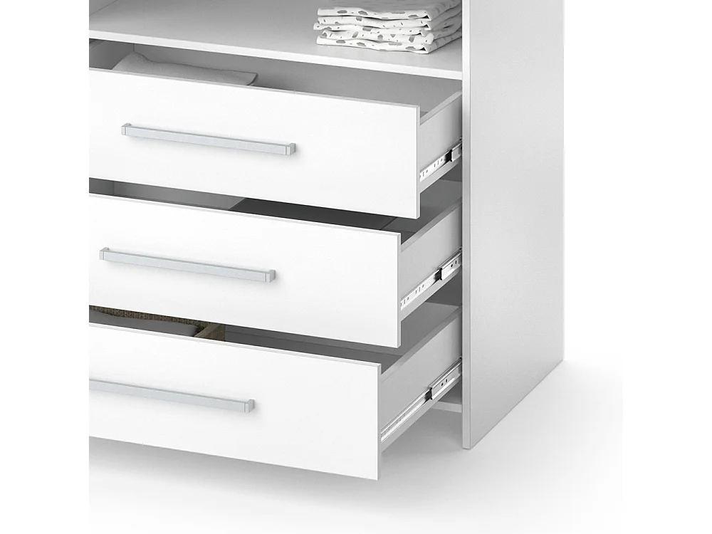 Commode à langer blanc 113x53x100 oskar