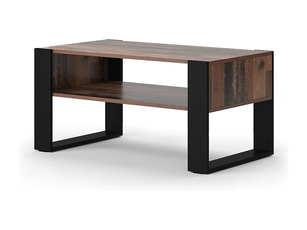 Sofabord antik træ 92x52.4x45.6 olli