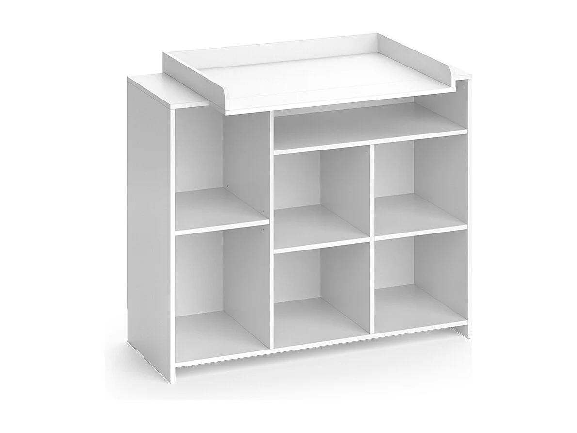 Commode à langer blanc 113x53x100 oskar