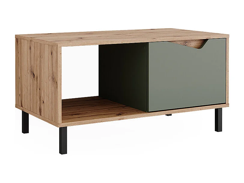 Couchtisch grün/artisan 90x50x47 marelle