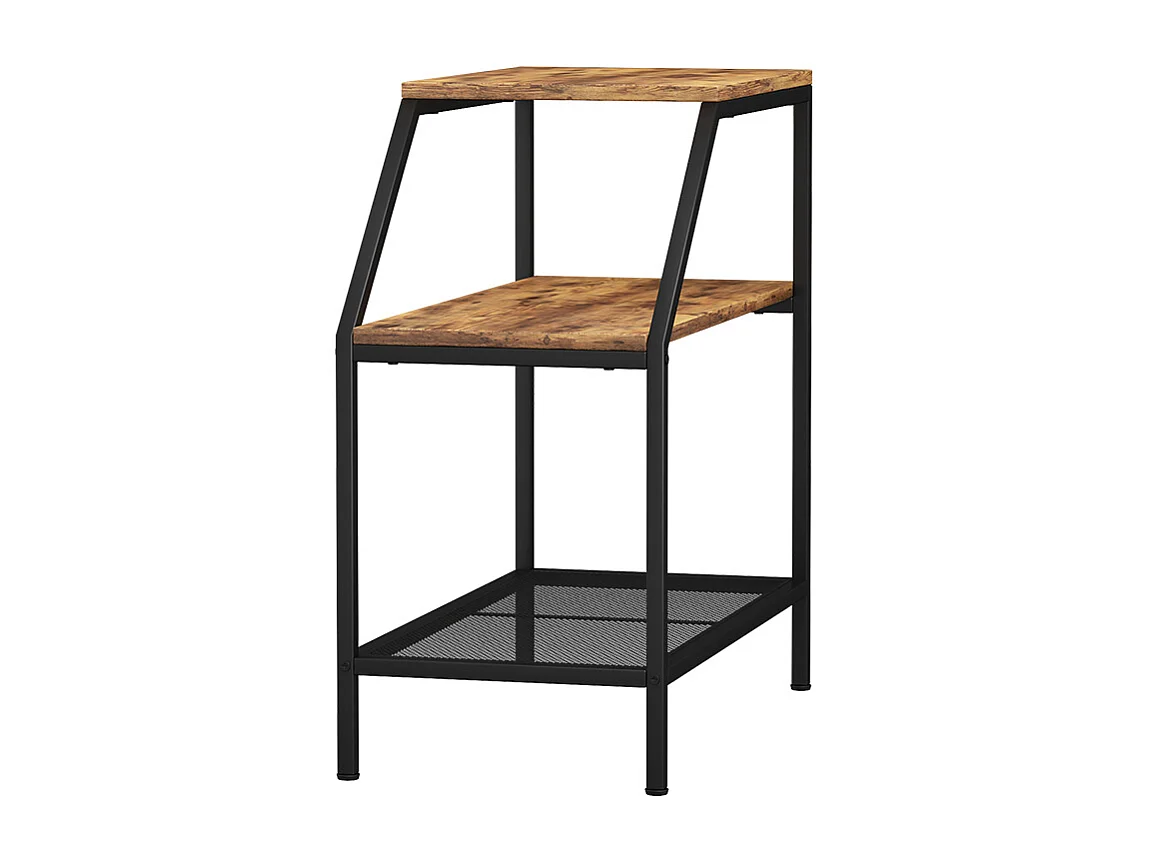 Table basse chêne rustique 30x60x61.5 fyrk