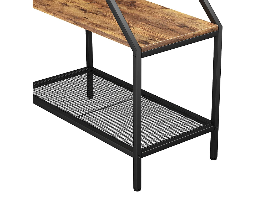 Table basse chêne rustique 30x60x61.5 fyrk