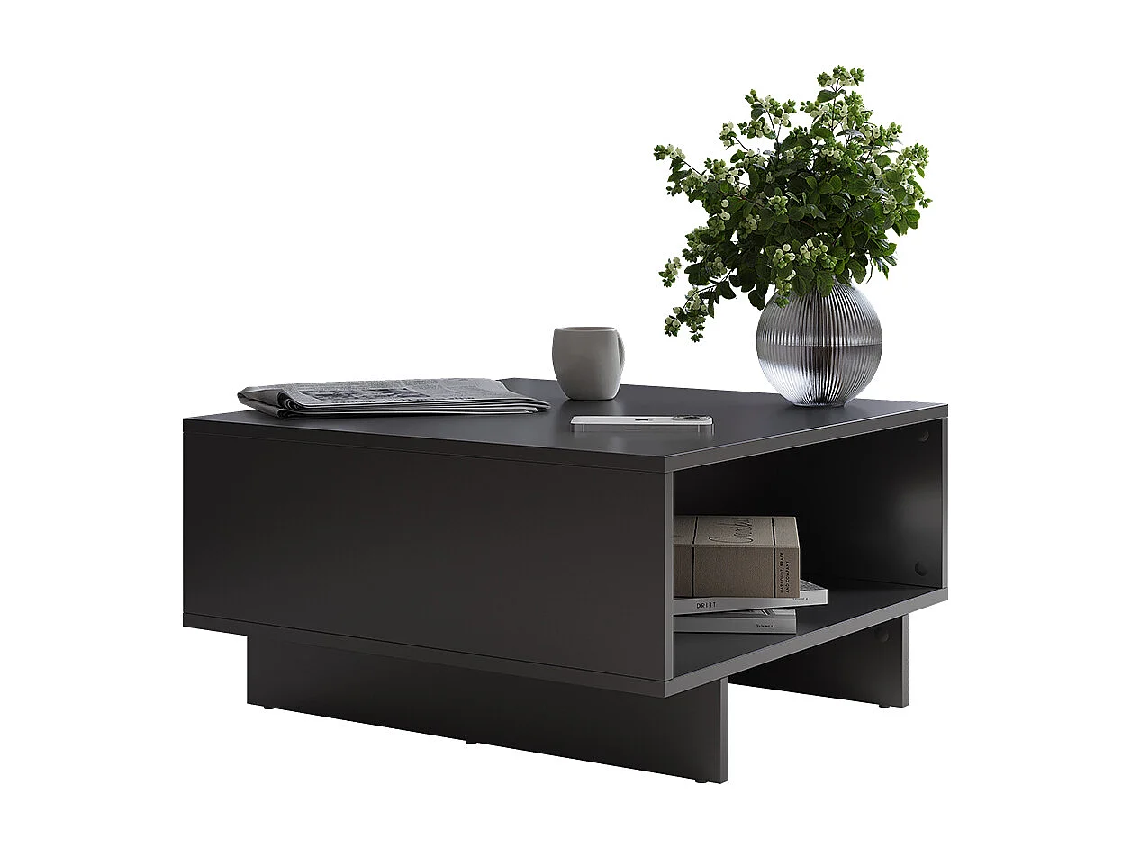Table basse anthracite 60x60x32.3 luka