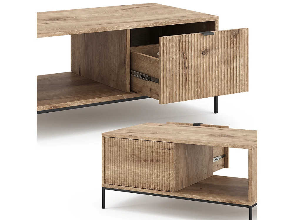 Couchtisch viking oak 90x50x45 eliza