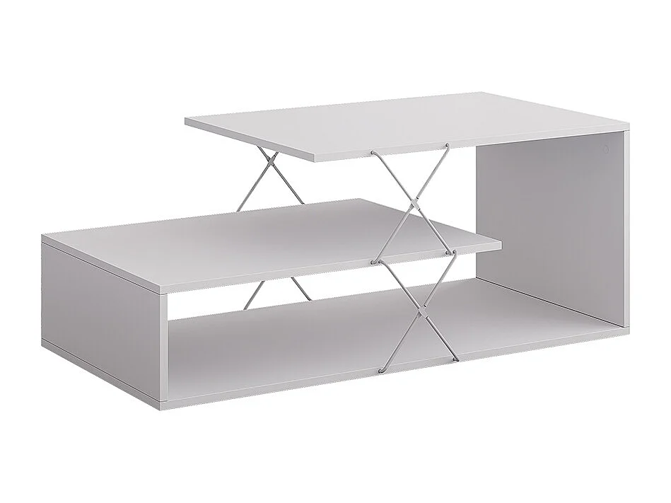 Sofabord hvid 100x50x40.5 nario