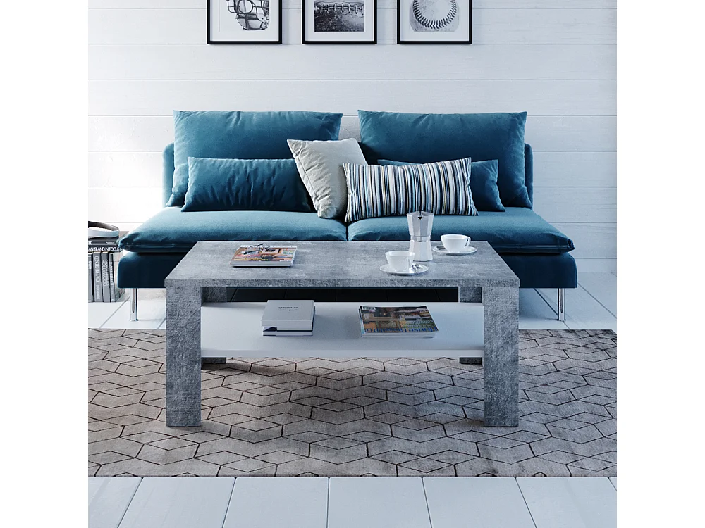 Sofabord beton 100x60x42