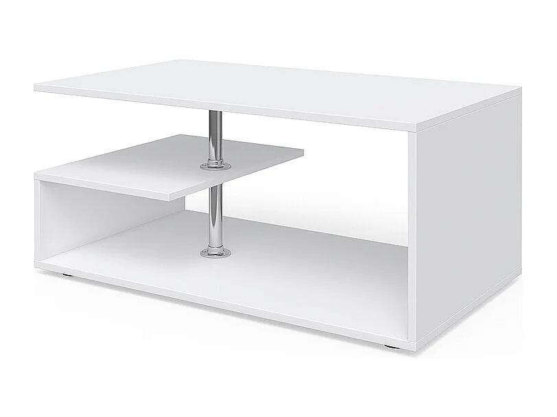 Table basse blanc 91x52.6x41 guillermo