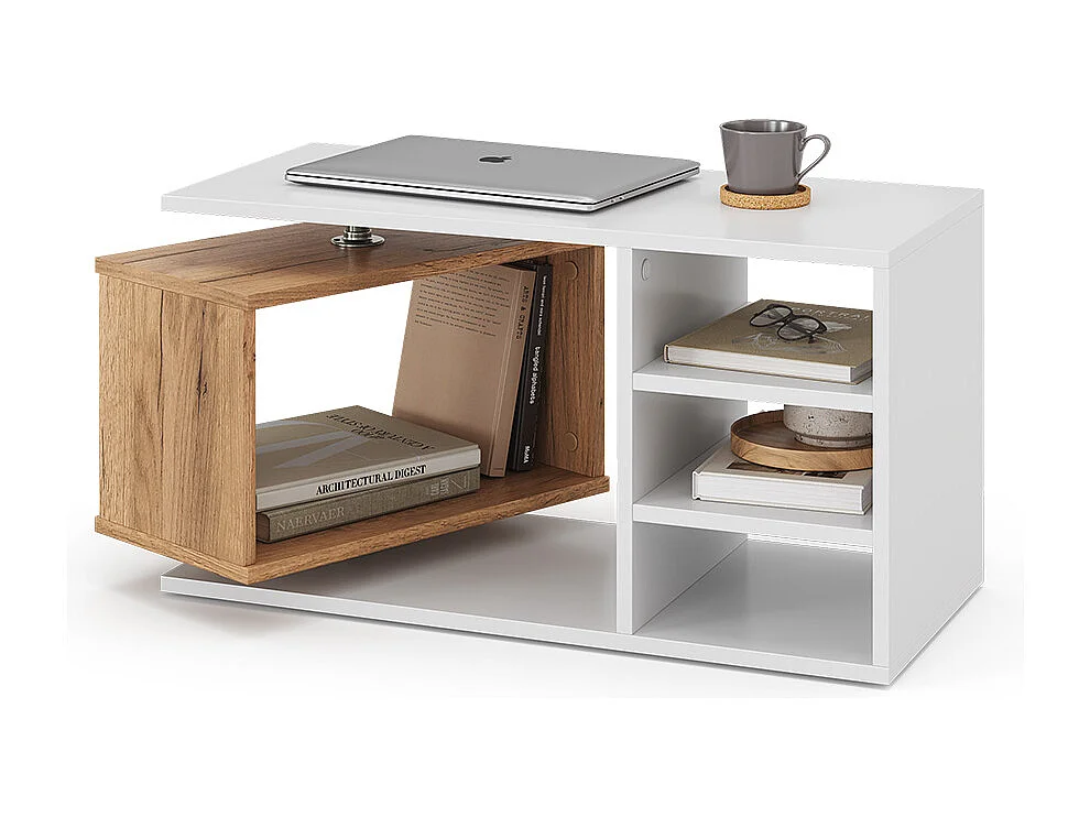 Couchtisch weiß 88x35x40 rafi