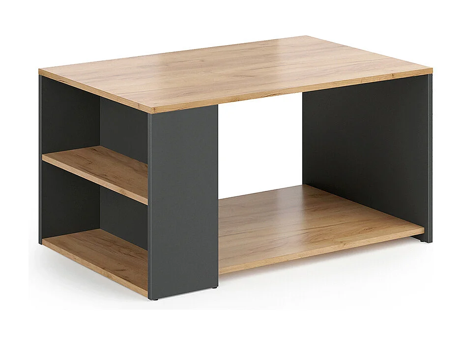 Table basse anthracite 90x59x48.1 dario