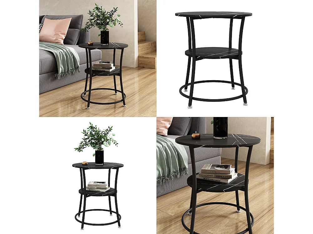 Table basse marbre 50x50x55 quebec